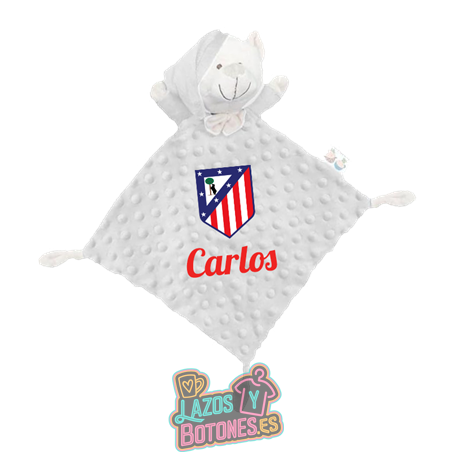 Doudou personalizado – Mod. Atlético de Madrid
