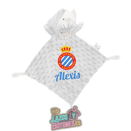 Doudou personalizado – Mod. RCD Espanyol