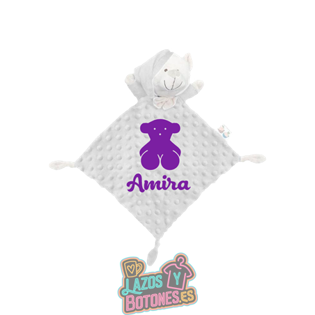 Doudou personalizado – Mod. Osito Morado