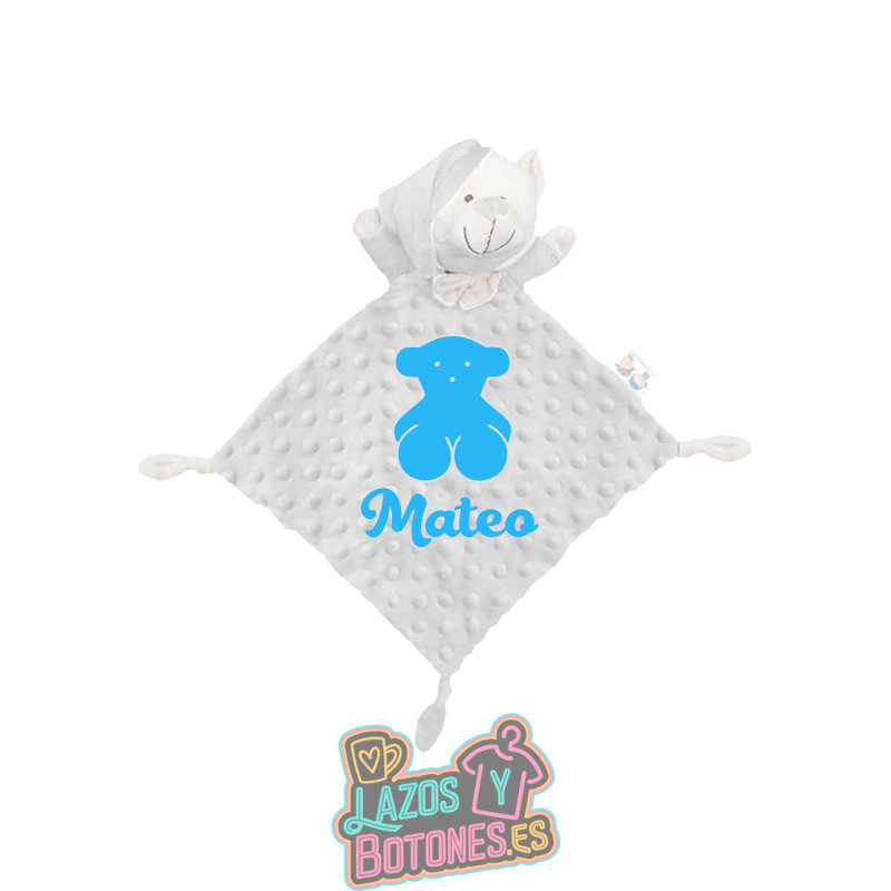 Doudou personalizado – Mod. Osito Azul