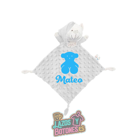Doudou personalizado – Mod. Osito Azul