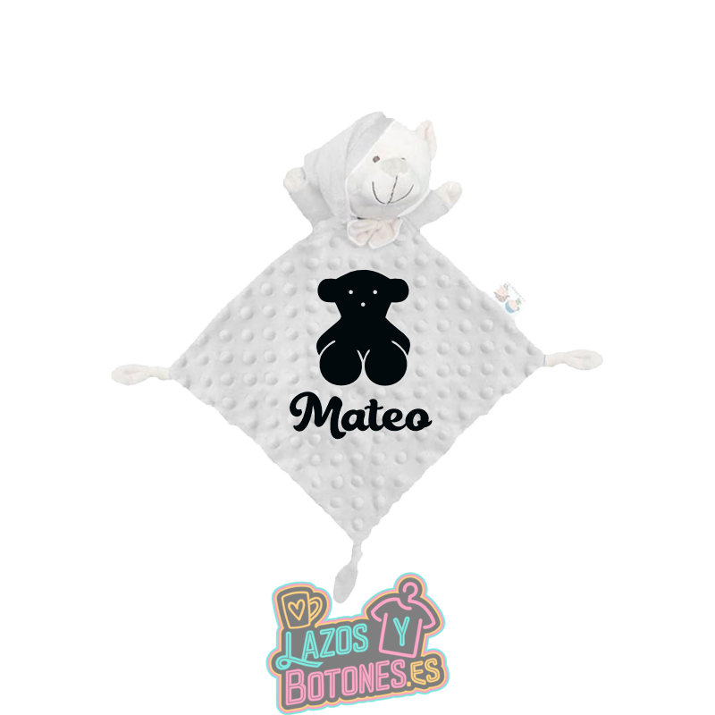 Doudou personalizado – Mod. Osito Negro