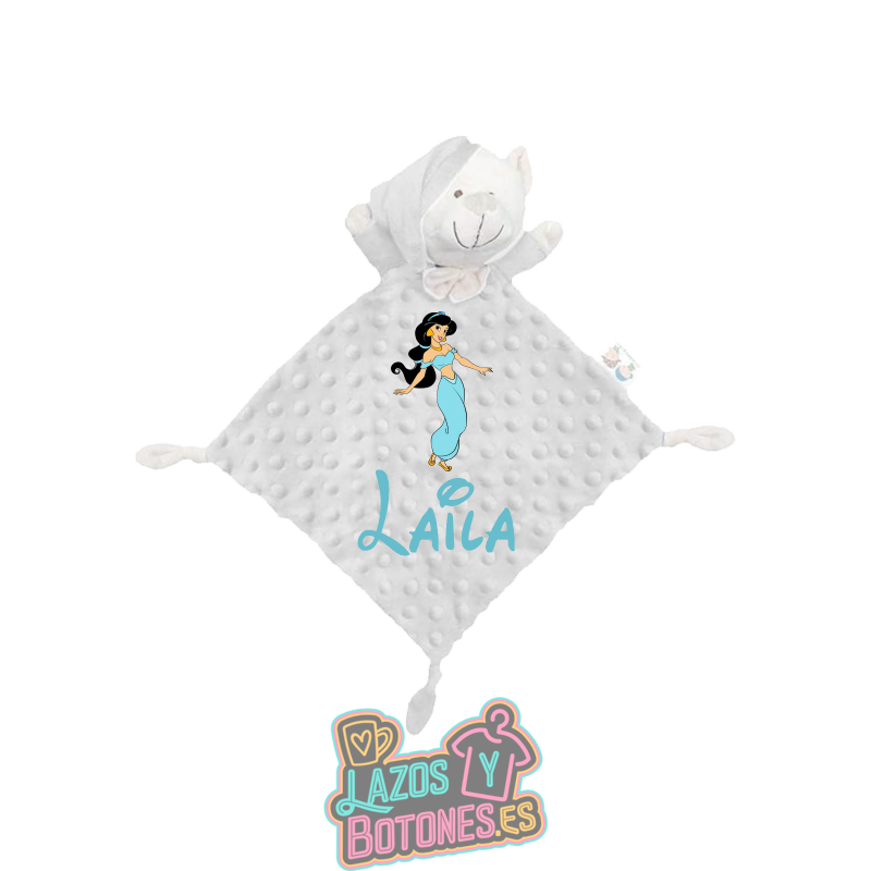 Doudou personalizado – Mod. Princesa Jasmine