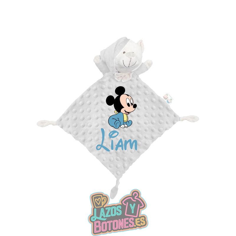 Doudou personalizado – Mod. Mickey bebé