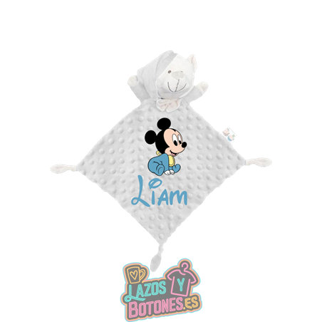 Doudou personalizado – Mod. Mickey bebé
