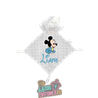 Doudou personalizado – Mod. Mickey bebé