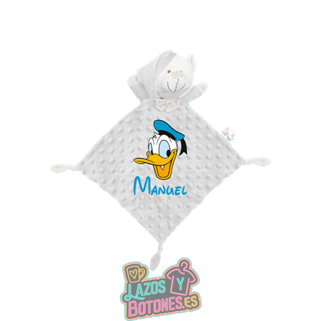 Doudou personalizado – Mod. Pato Donald