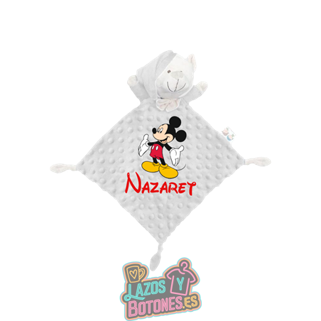 Doudou personalizado – Mod. Mickey Mouse