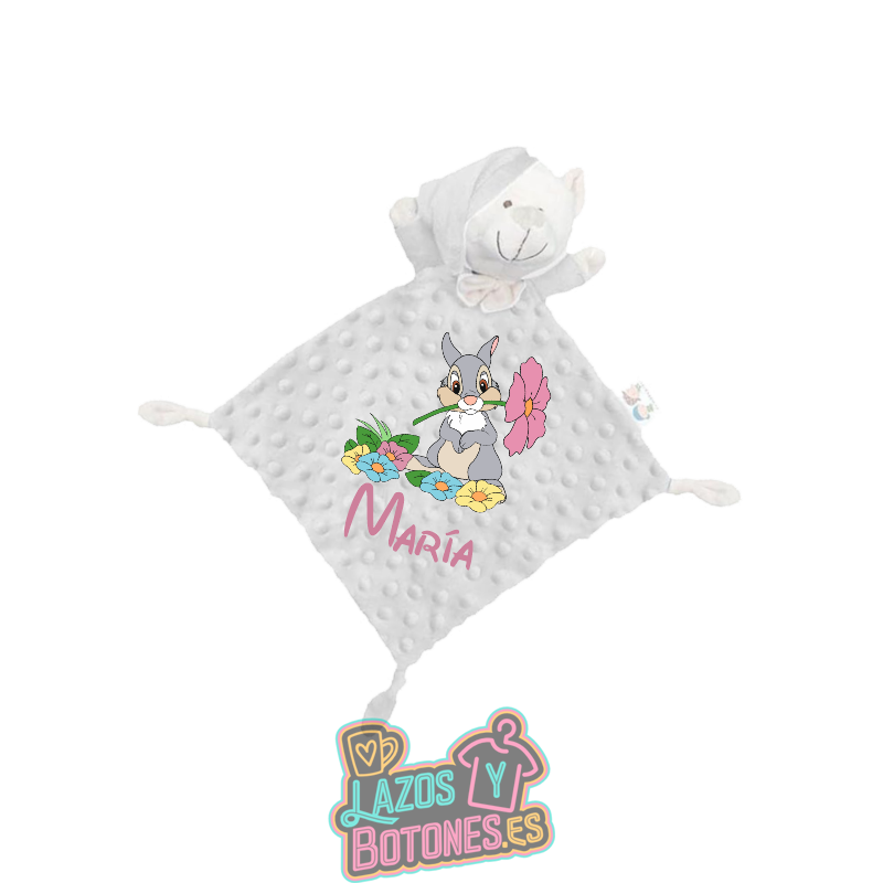 Doudou personalizado – Mod. Tambor Flores