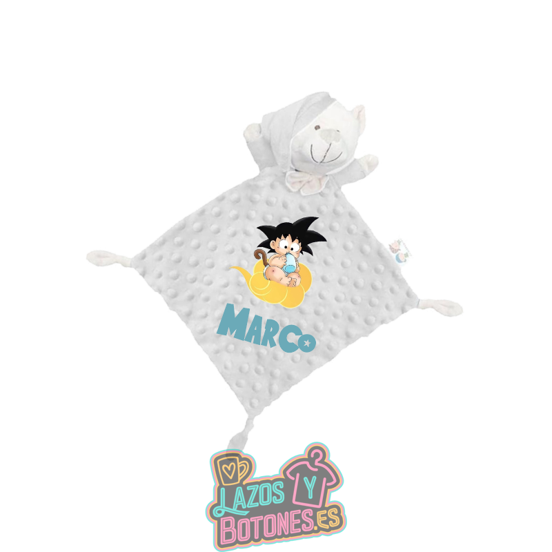 Doudou personalizado – Mod. Goku bebé