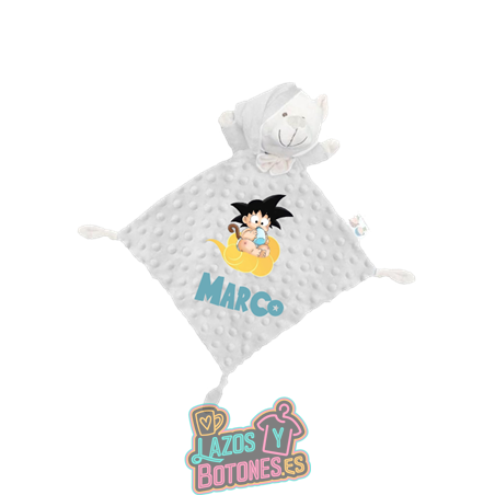 Doudou personalizado – Mod. Goku bebé