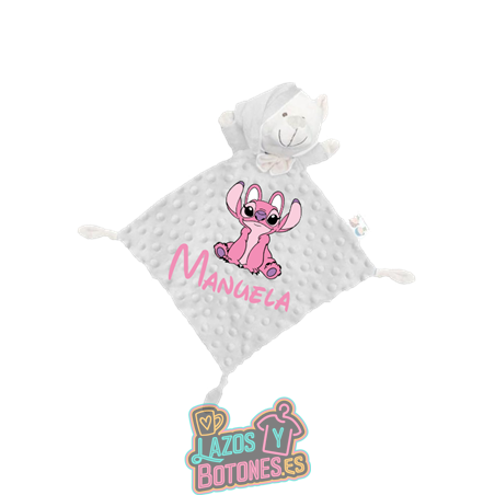 Doudou personalizado – Mod. Ángel Lilo & Stitch