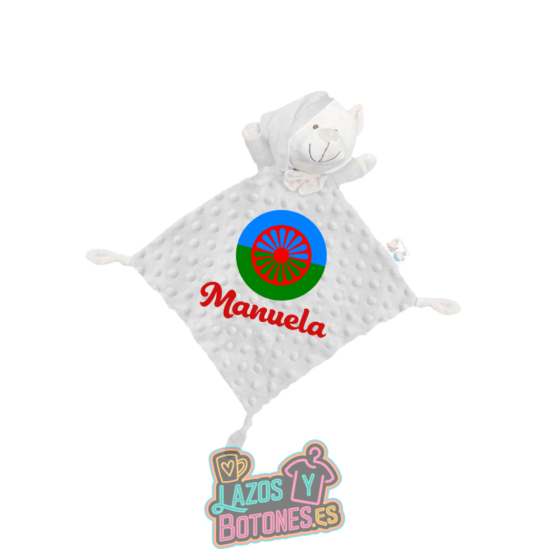Doudou personalizado – Mod. Bandera Pueblo Gitano