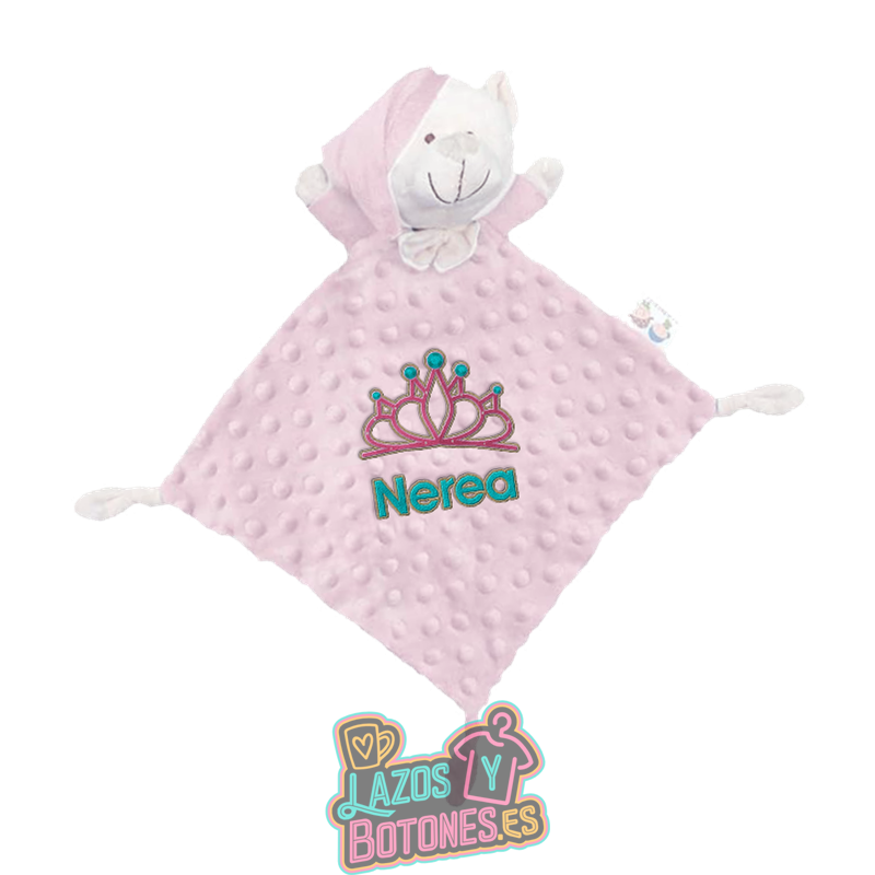 Doudou personalizado – Mod. Princesa / Reina