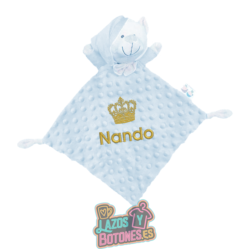 Doudou personalizado – Mod. Príncipe / Rey
