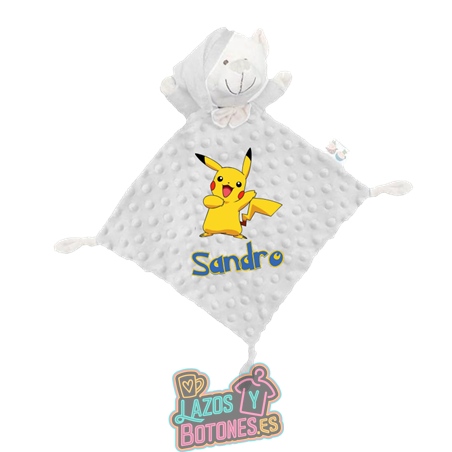 Doudou personalizado – Mod. Pikachu Pokemon