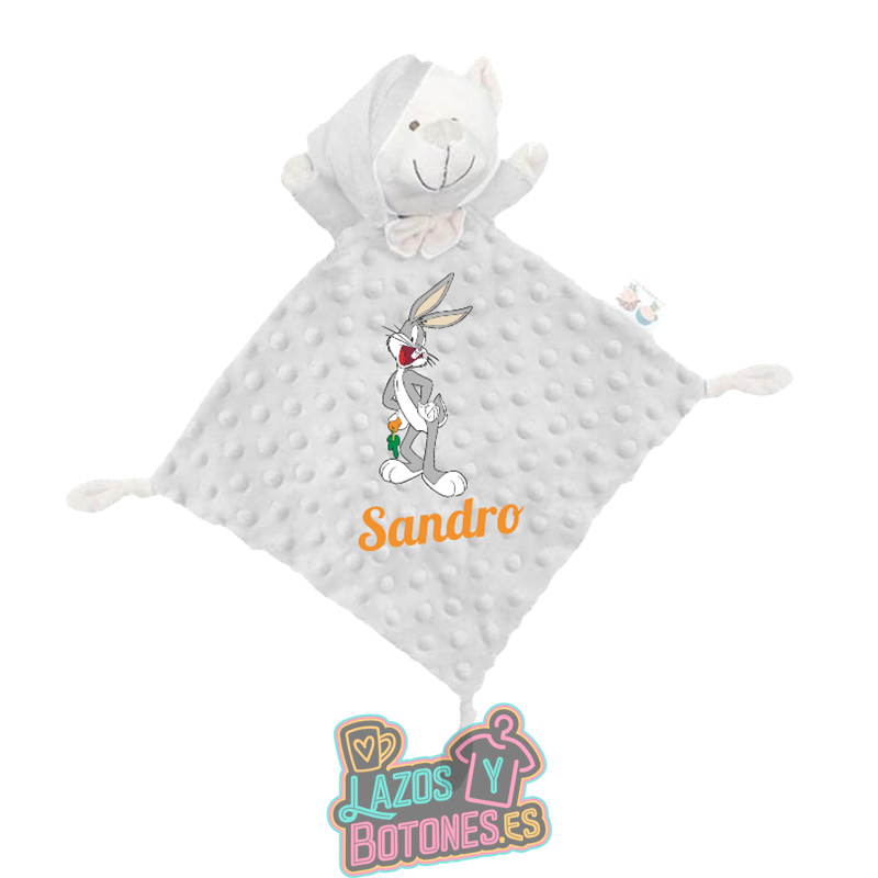 Doudou personalizado – Mod. Bugs Bunny