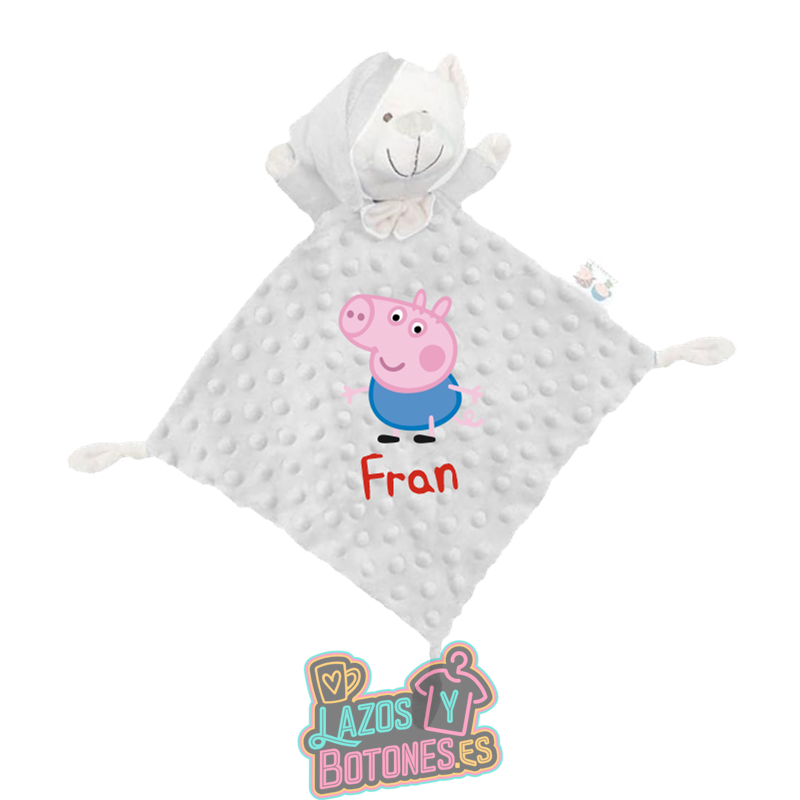 Doudou personalizado – Mod. George Pig