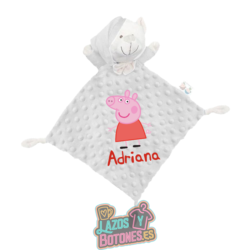 Doudou personalizado – Mod. Peppa Pig