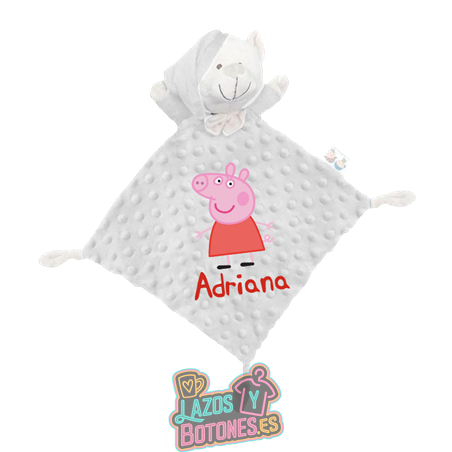 Doudou personalizado – Mod. Peppa Pig