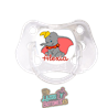 Chupete personalizado Dumbo con nombre – 0 a 6 meses
