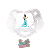 Chupete personalizado Princesa Jasmine con nombre – 0 a 6 meses | Lazos y Botones