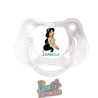 Chupete Princesa Jasmine personalizado – Modelo clásico – 0 a 6 meses
