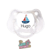 Chupete personalizado Barquito con nombre – 0 a 6 meses