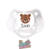 Chupete personalizado Osito con nombre – 0 a 6 meses