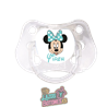 Chupete personalizado Minnie Mouse lunares agua con nombre – 0 a 6 meses