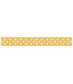  Grosgrain Lunares Amarillo/blanco 9mm