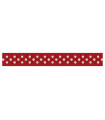  Grosgrain Lunares rojo/blanco 9mm
