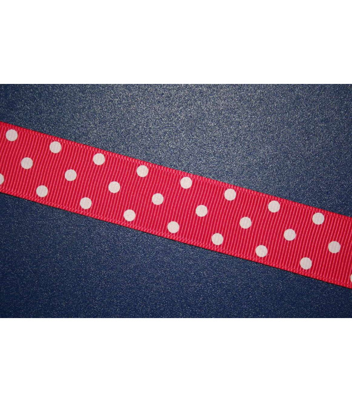 Lunares grandes FUCSIA  22mm